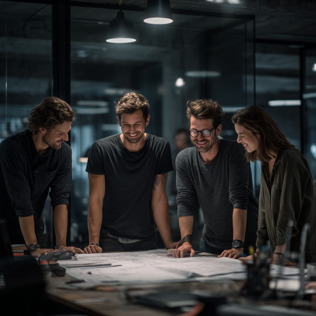 u5836983699_a_happy_team_performing_a_use_case_analysis_insid_9f21cfa9-9fa8-41a3-af92-fe7124f2f545_1